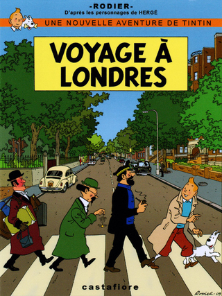 Illustration for article titled The lost adventures of Tintin take us to Tatooine and Mars